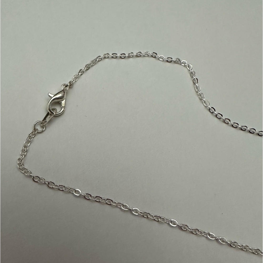 Atelier Sona Snowflake Cutout Necklace in Silver - Picture 6 of 11